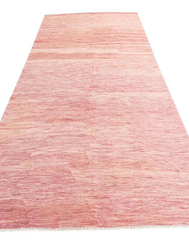 Detail image of  6' 8 x 9' 10  Hand Woven Kilim Modern Wool Rug