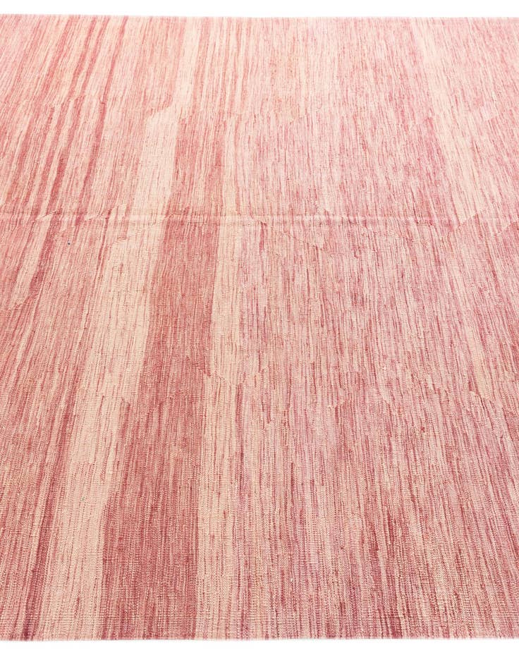 Detail image of  6' 8 x 9' 10  Hand Woven Kilim Modern Wool Rug