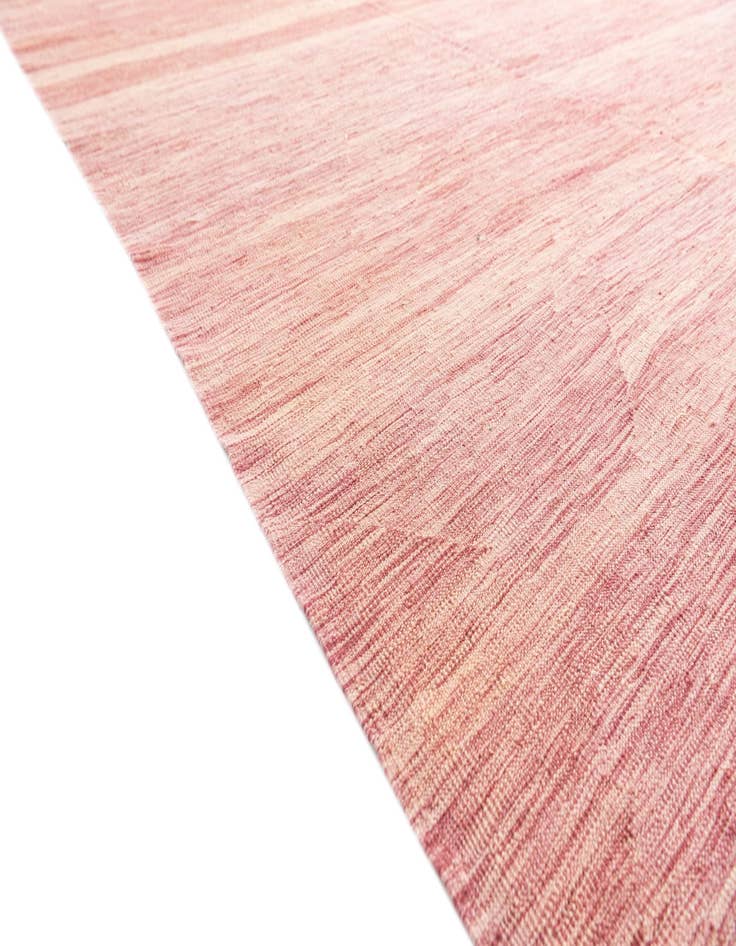 Detail image of  6' 8 x 9' 10  Hand Woven Kilim Modern Wool Rug