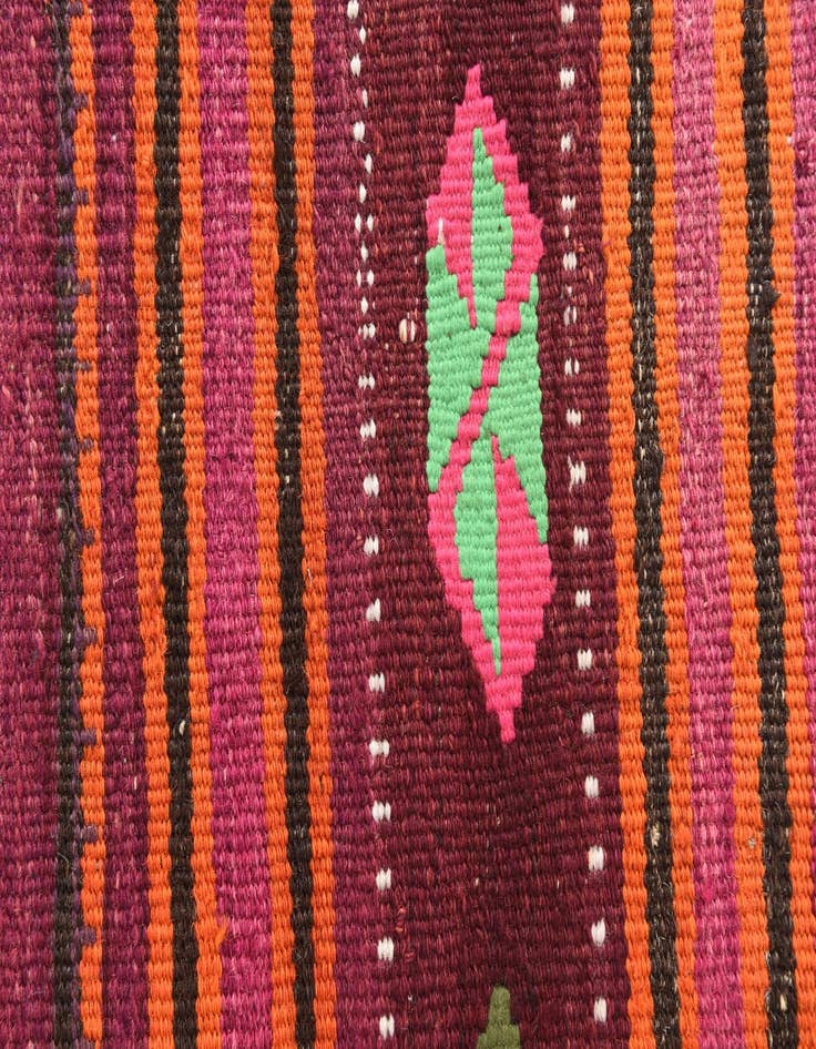 Detail image of  2' 9 x 3' 5  Hand Woven Kilim Modern Wool Rug