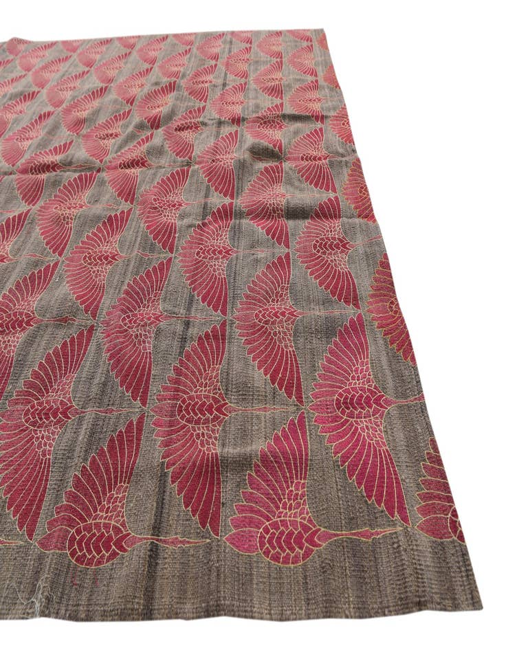 Detail image of  6' 10 x 9' 6  Hand Woven Kilim Modern Wool Rug