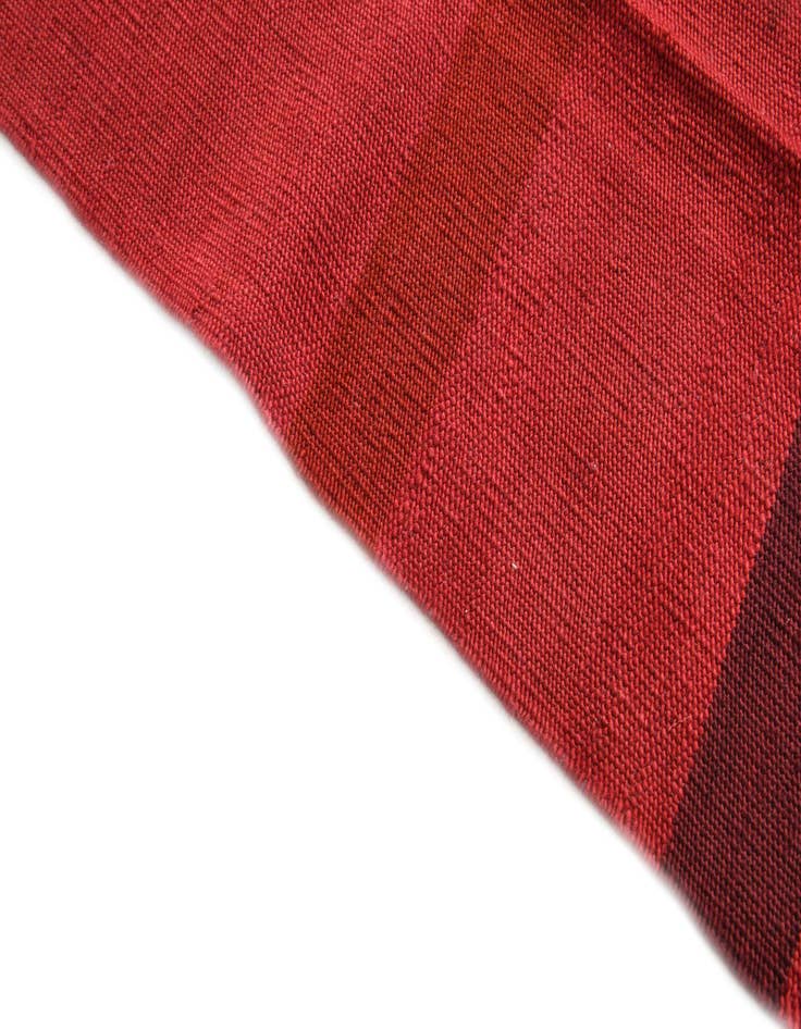 Detail image of  4' 7 x 6' 3  Hand Woven Kilim Modern Wool Rug