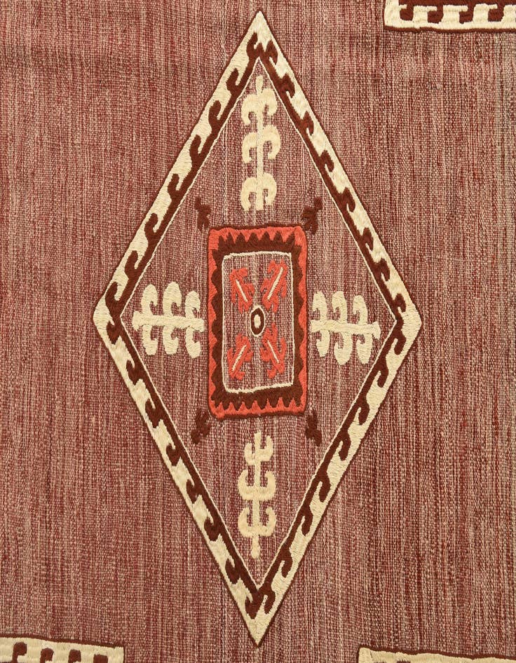 Detail image of  6' x 8' 5  Hand Woven Kilim Modern Rug