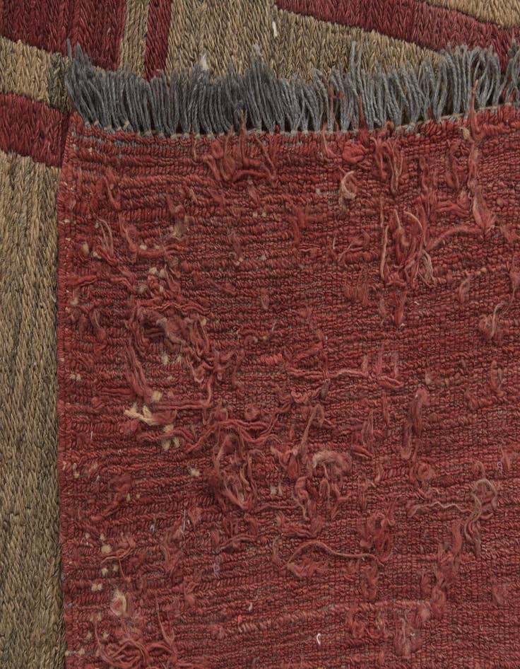 Detail image of  6' 7 x 8' 6  Hand Woven Kilim Modern Wool Rug