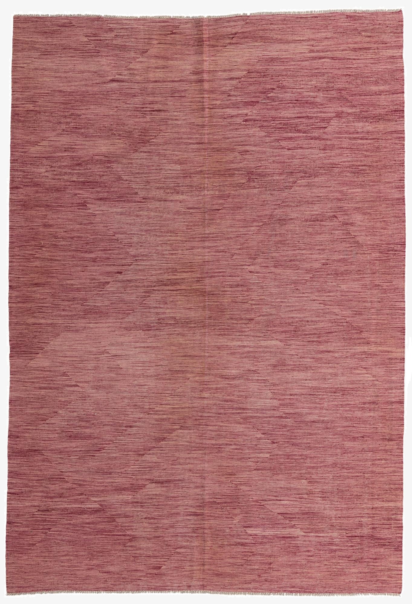  6' 9 x 9' 8  Hand Woven Kilim Modern Wool Rug