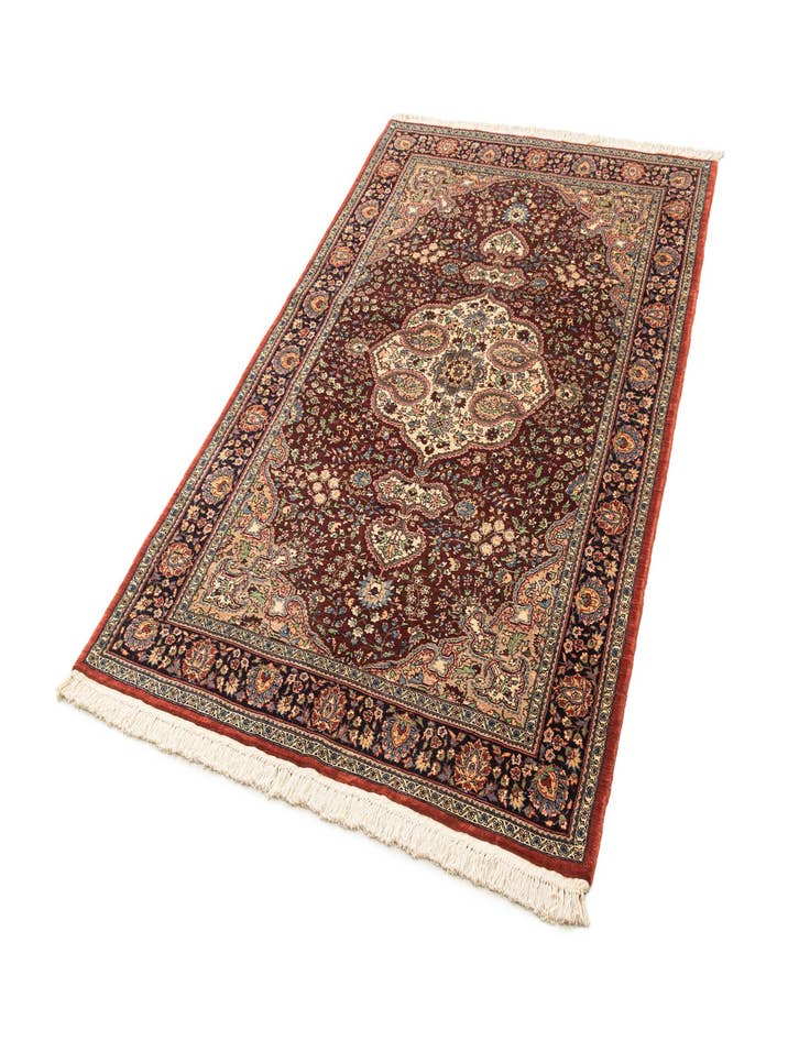 Detail image of  4' 6 x 7' 2  Hand Knotted Lahour Oriental Wool Rug