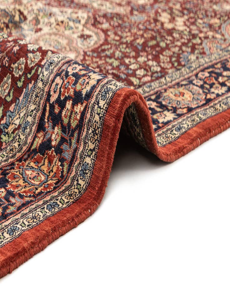 Detail image of  4' 6 x 7' 2  Hand Knotted Lahour Oriental Wool Rug