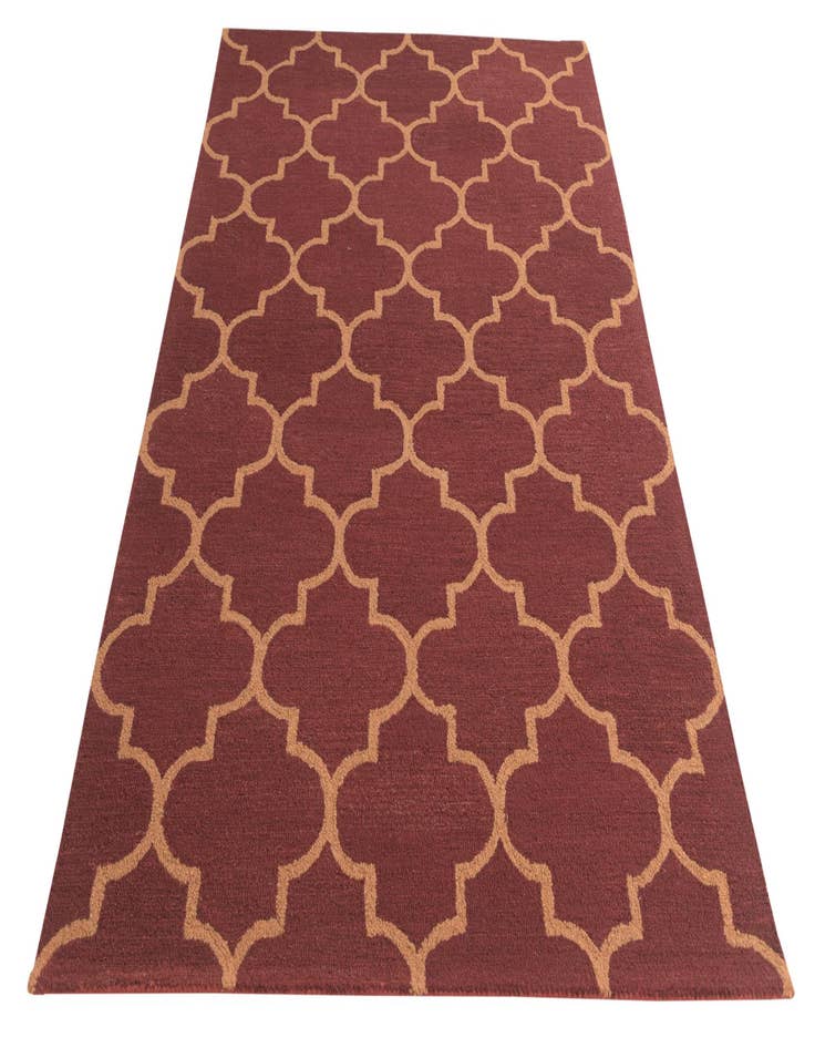 Detail image of  5' 1 x 8' Luna Wool Rug