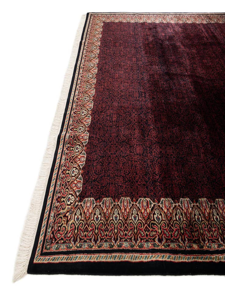 Detail image of  6' 8 x 9' 9  Hand Knotted Mahal Oriental Wool Rug