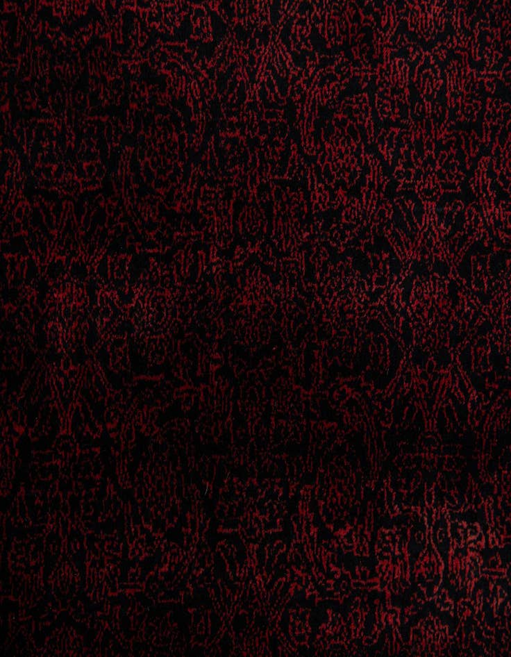 Detail image of  6' 8 x 9' 9  Hand Knotted Mahal Oriental Wool Rug