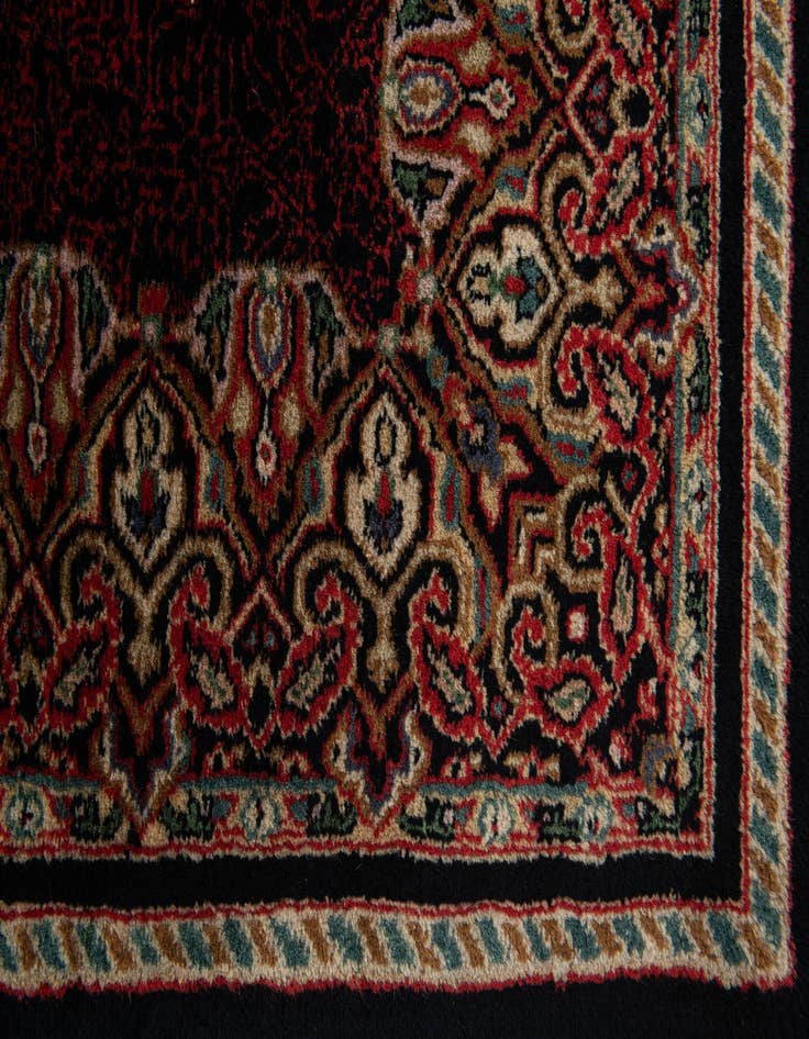Detail image of  6' 8 x 9' 9  Hand Knotted Mahal Oriental Wool Rug