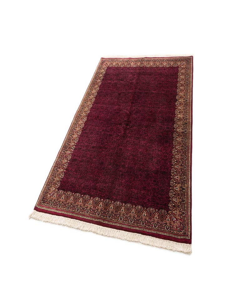 Detail image of  5' 9 x 7' 8  Hand Knotted Mahal Oriental Wool Rug