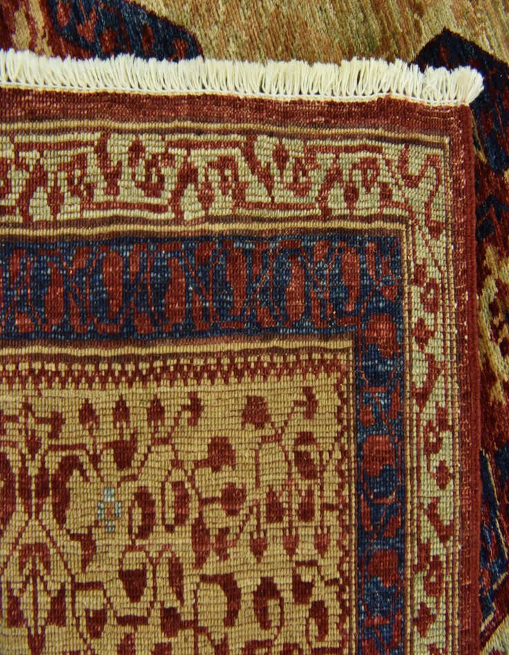 Detail image of  8' x 9' 9  Hand Knotted Mamluk Ziegler Oriental Rug