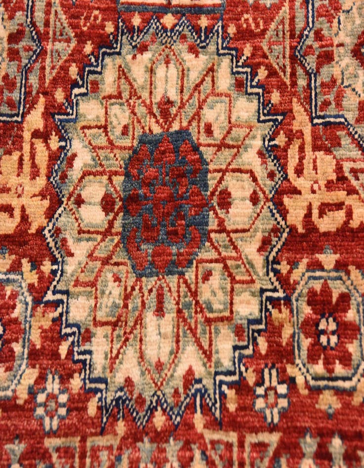 Detail image of  8' 2 x 10' 9  Hand Knotted Mamluk Ziegler Rug