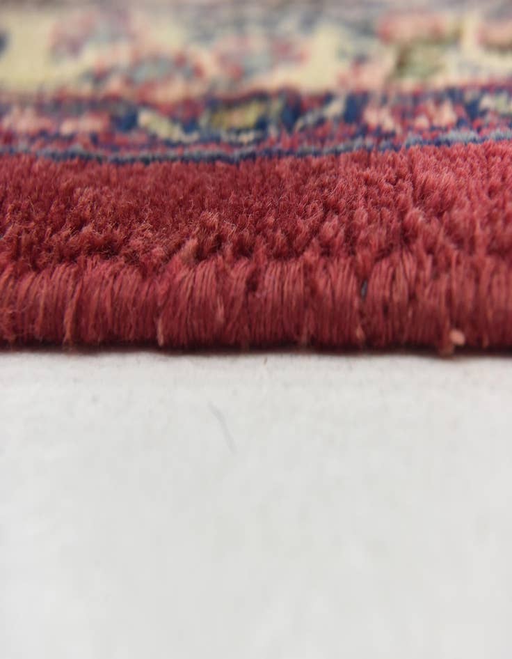 Detail image of  9' 9 x 12' 6  Hand Knotted Mashad Persian Wool Rug