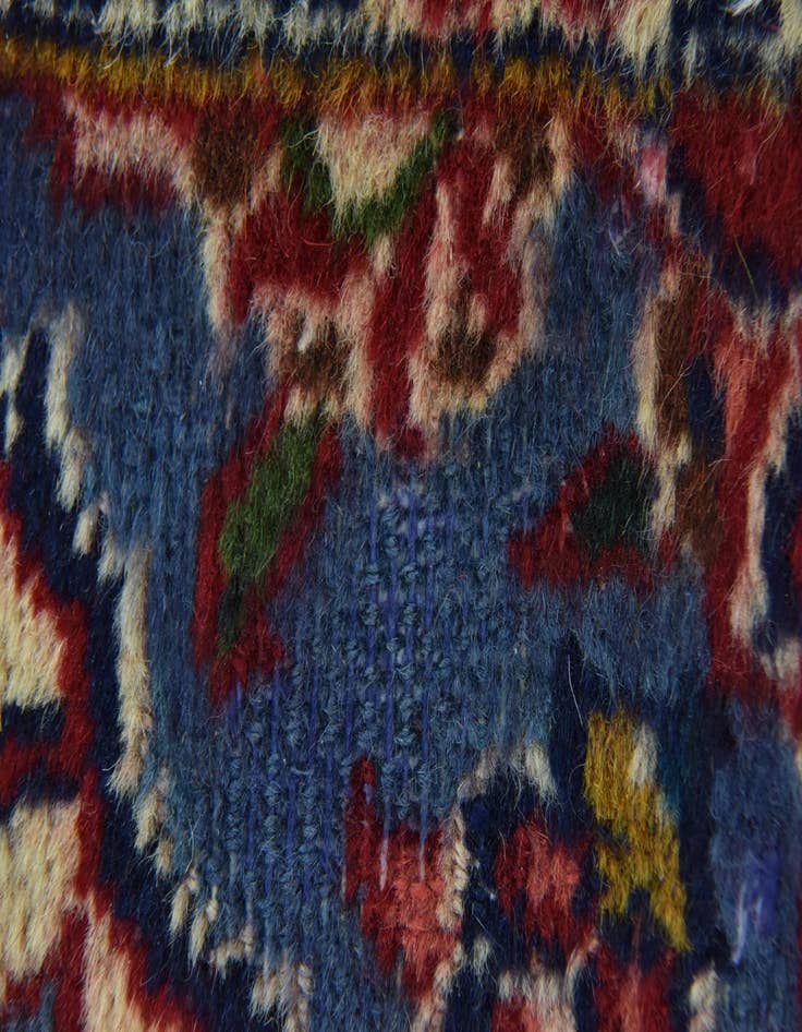 Detail image of  9' 8 x 12' 8  Hand Knotted Mashad Persian Wool Rug