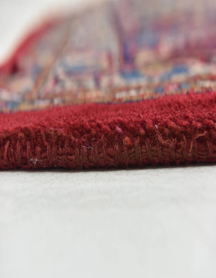 Detail image of  9' 9 x 12' 9  Hand Knotted Mashad Persian Wool Rug