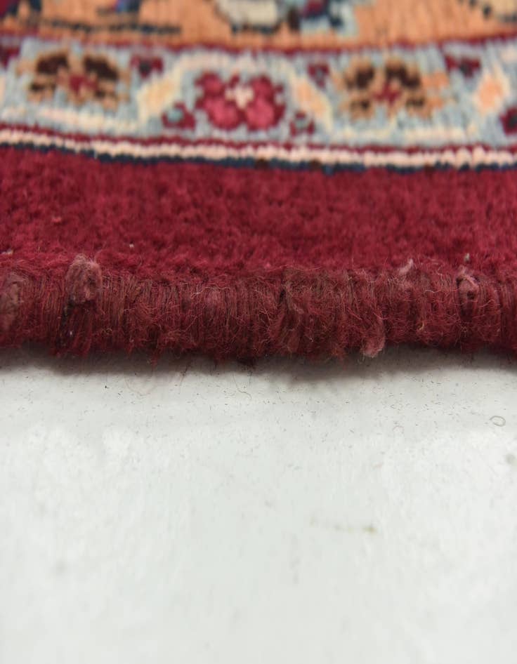 Detail image of  9' 8 x 12' 10  Hand Knotted Mashad Persian Wool Rug