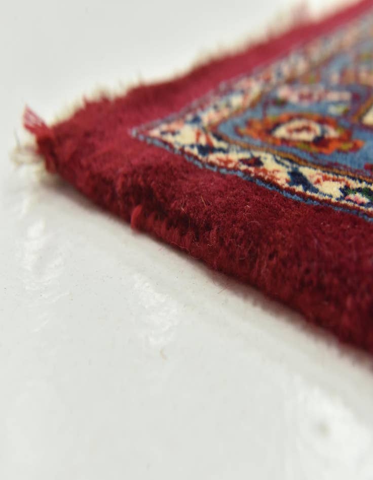 Detail image of  9' 7 x 13' 4  Hand Knotted Mashad Persian Wool Rug