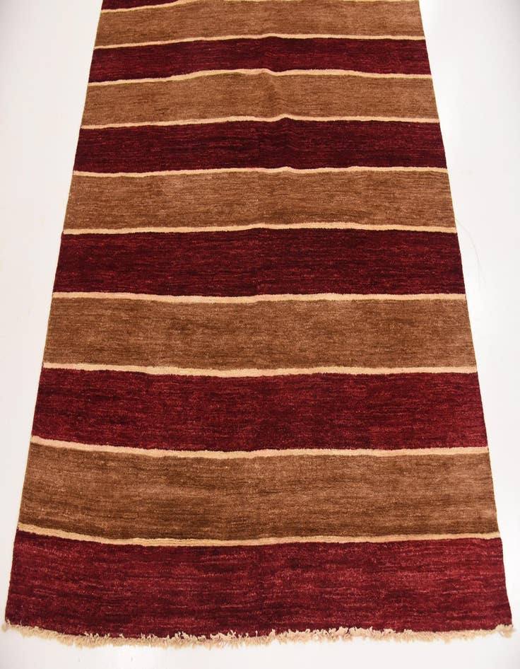 Detail image of  5' 8 x 7' 9  Hand Knotted Modern Ziegler Oriental Rug