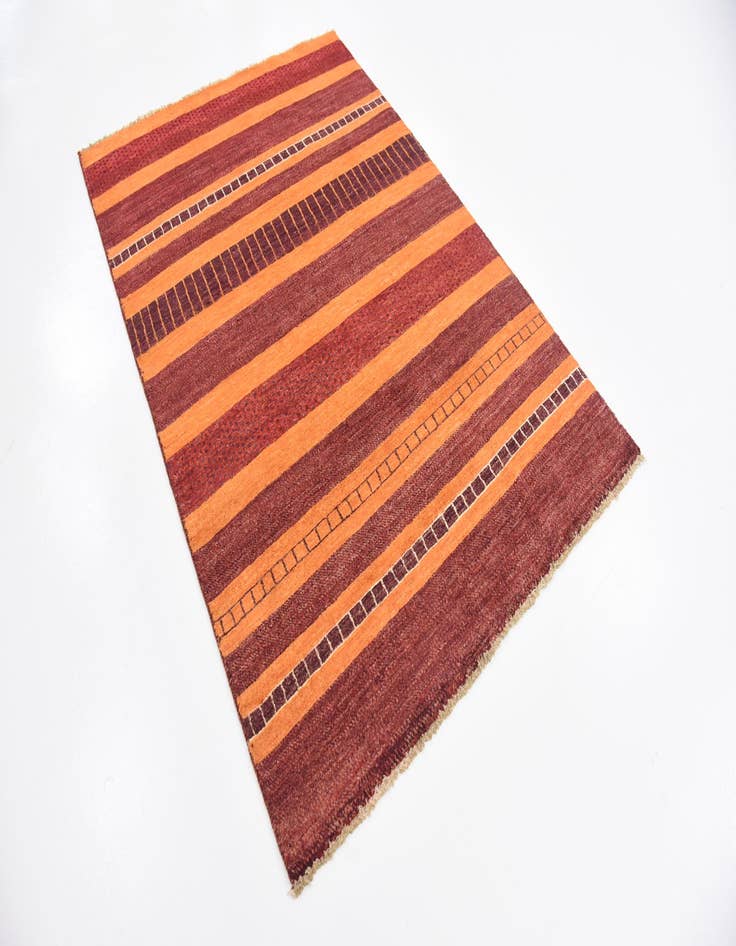 Detail image of  4' x 5' 10  Hand Knotted Modern Ziegler Rug