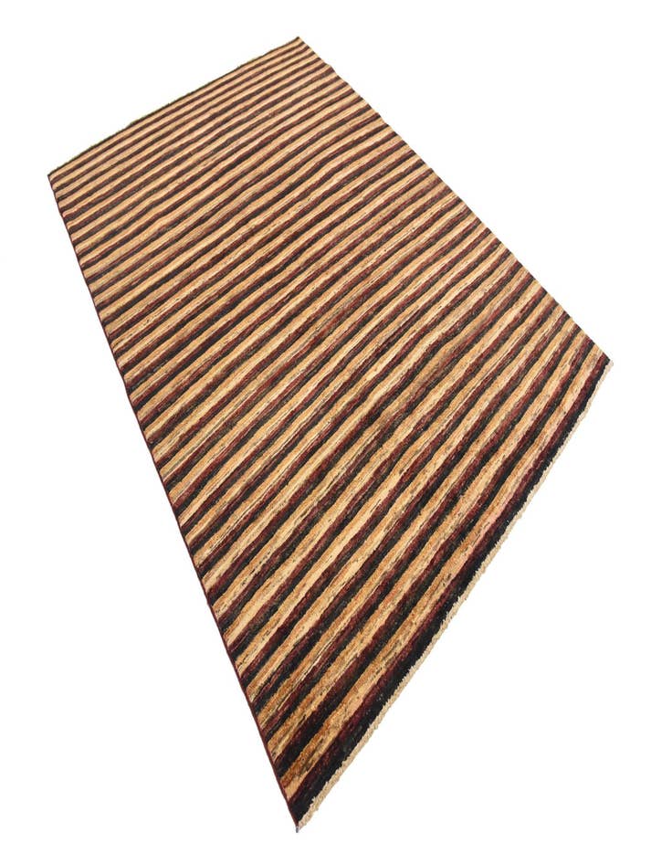 Detail image of  4' 9 x 6' 9  Hand Knotted Modern Ziegler Rug