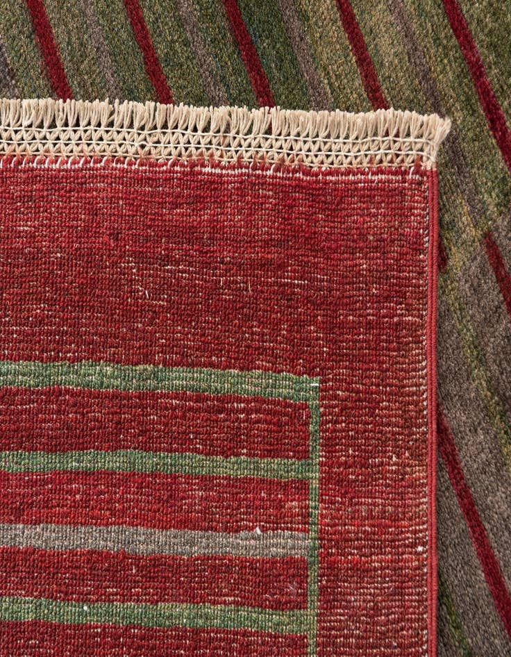 Detail image of  6' 8 x 9' 10  Hand Knotted Modern Ziegler Rug