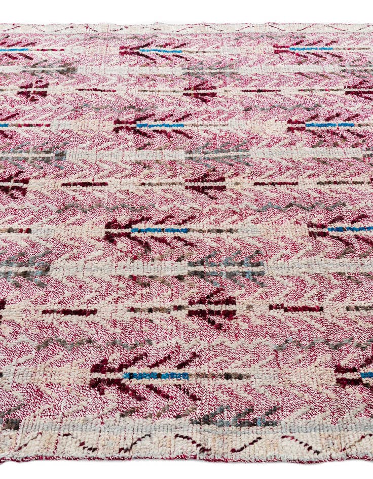 Detail image of  5' 7 x 8'  Hand Knotted Modern Ziegler Wool Rug