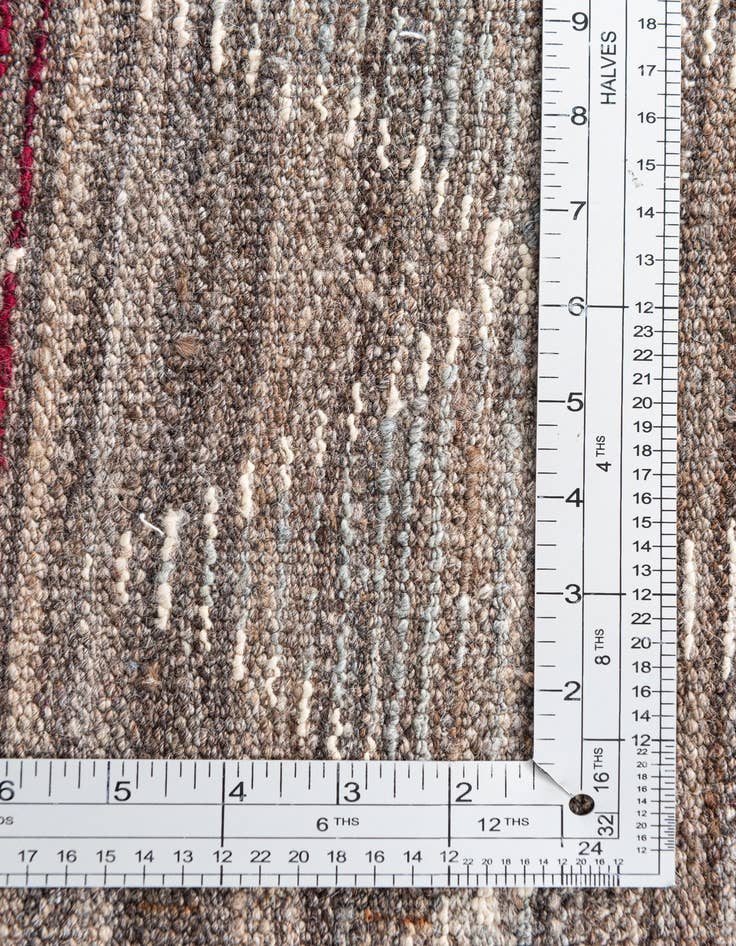 Detail image of  6' 6 x 10' 3  Hand Knotted Modern Ziegler Wool Rug