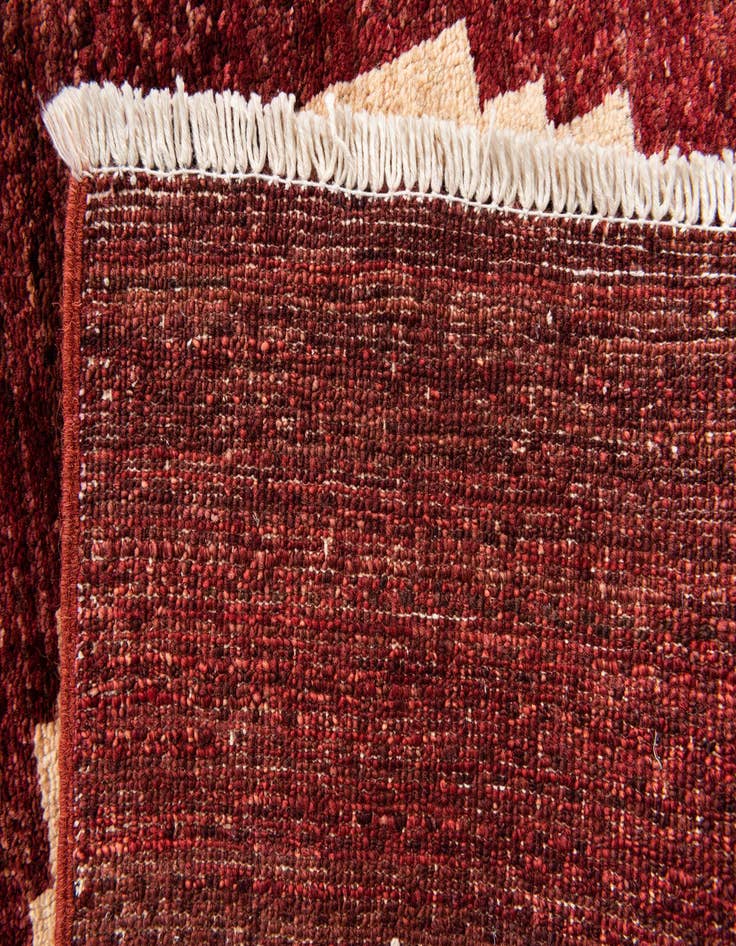 Detail image of  6' 5 x 8' 3  Hand Knotted Modern Ziegler Rug