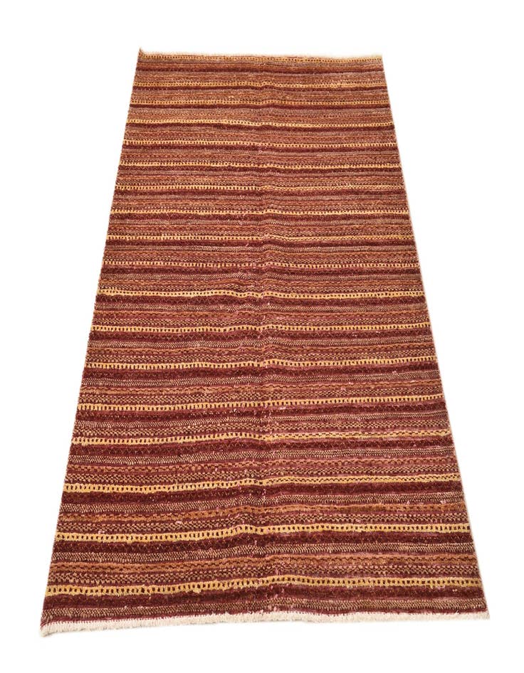 Detail image of  4' x 6'  Hand Knotted Modern Ziegler Rug