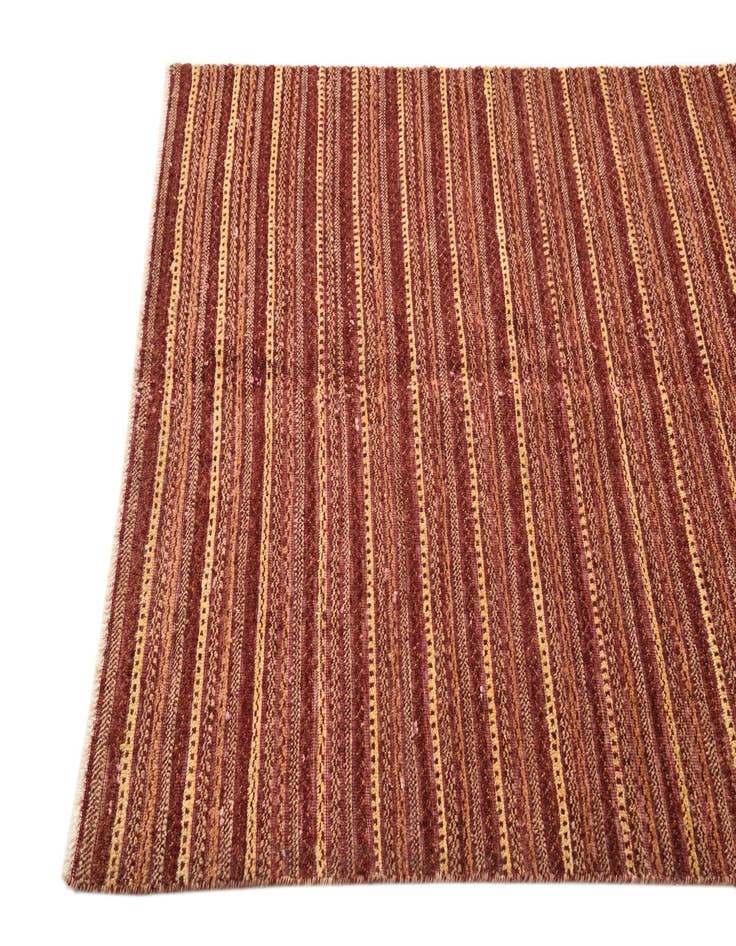 Detail image of  4' x 6'  Hand Knotted Modern Ziegler Rug