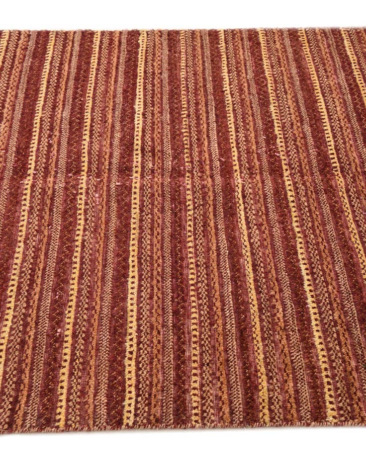 Detail image of  4' x 6'  Hand Knotted Modern Ziegler Rug