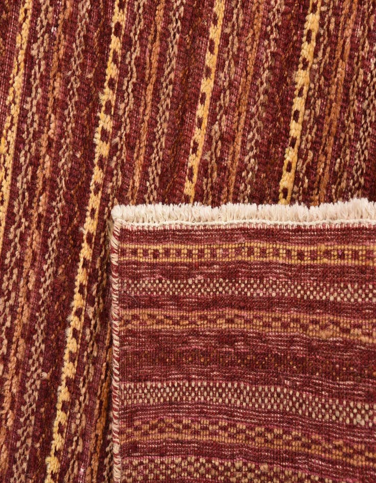 Detail image of  4' x 6'  Hand Knotted Modern Ziegler Rug