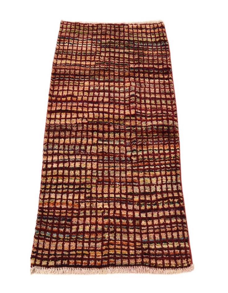 Detail image of  2' 9 x 4'  Hand Knotted Modern Ziegler Rug