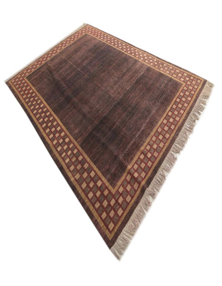 Detail image of 8' x 11' 4 Hand Knotted Modern Ziegler Rug