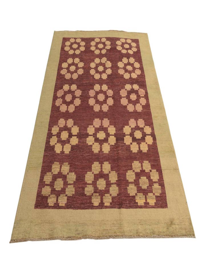 Detail image of  5' 5 x 7' 10  Hand Knotted Modern Ziegler Rug