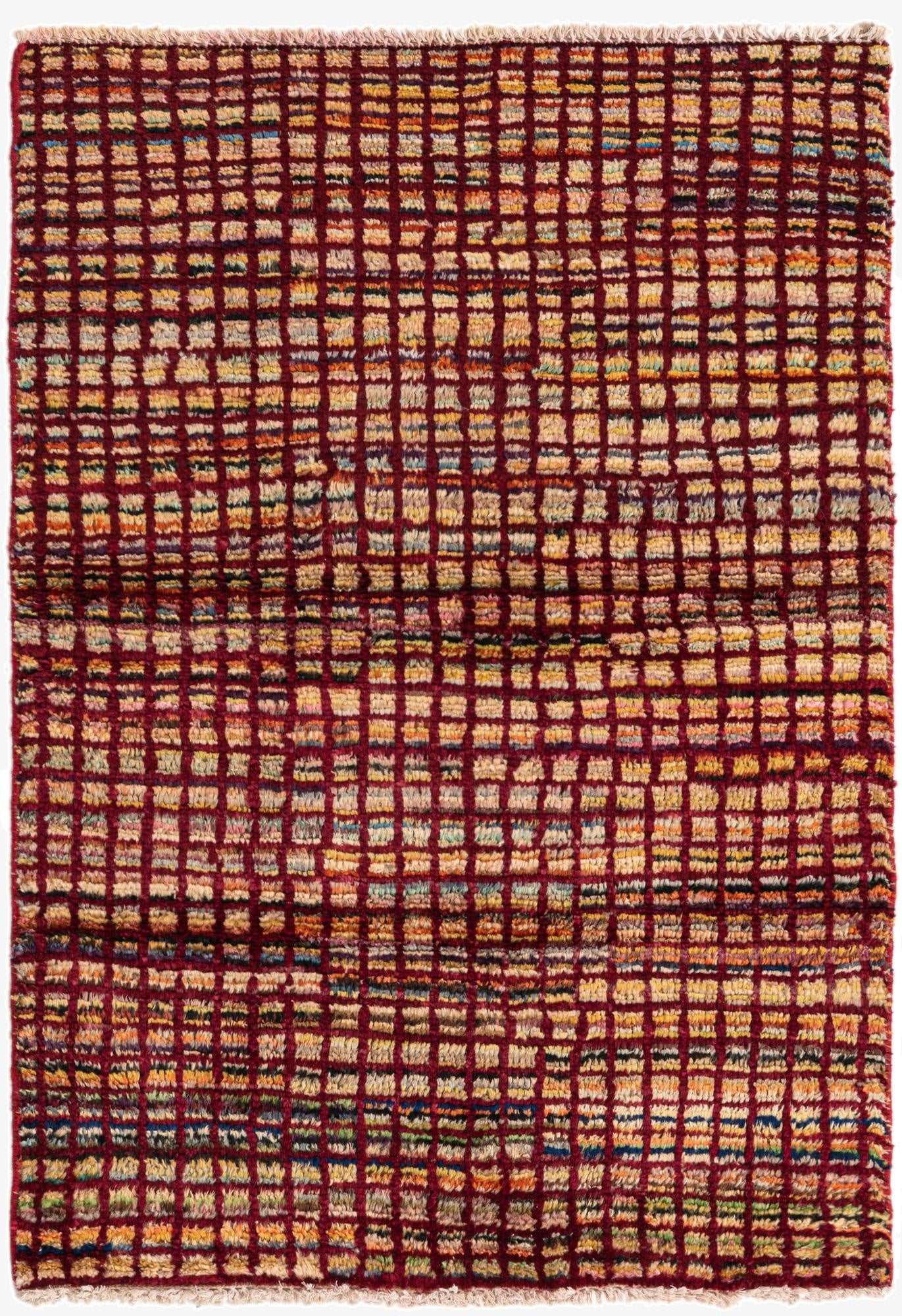  2' 9 x 4'  Hand Knotted Modern Ziegler Rug