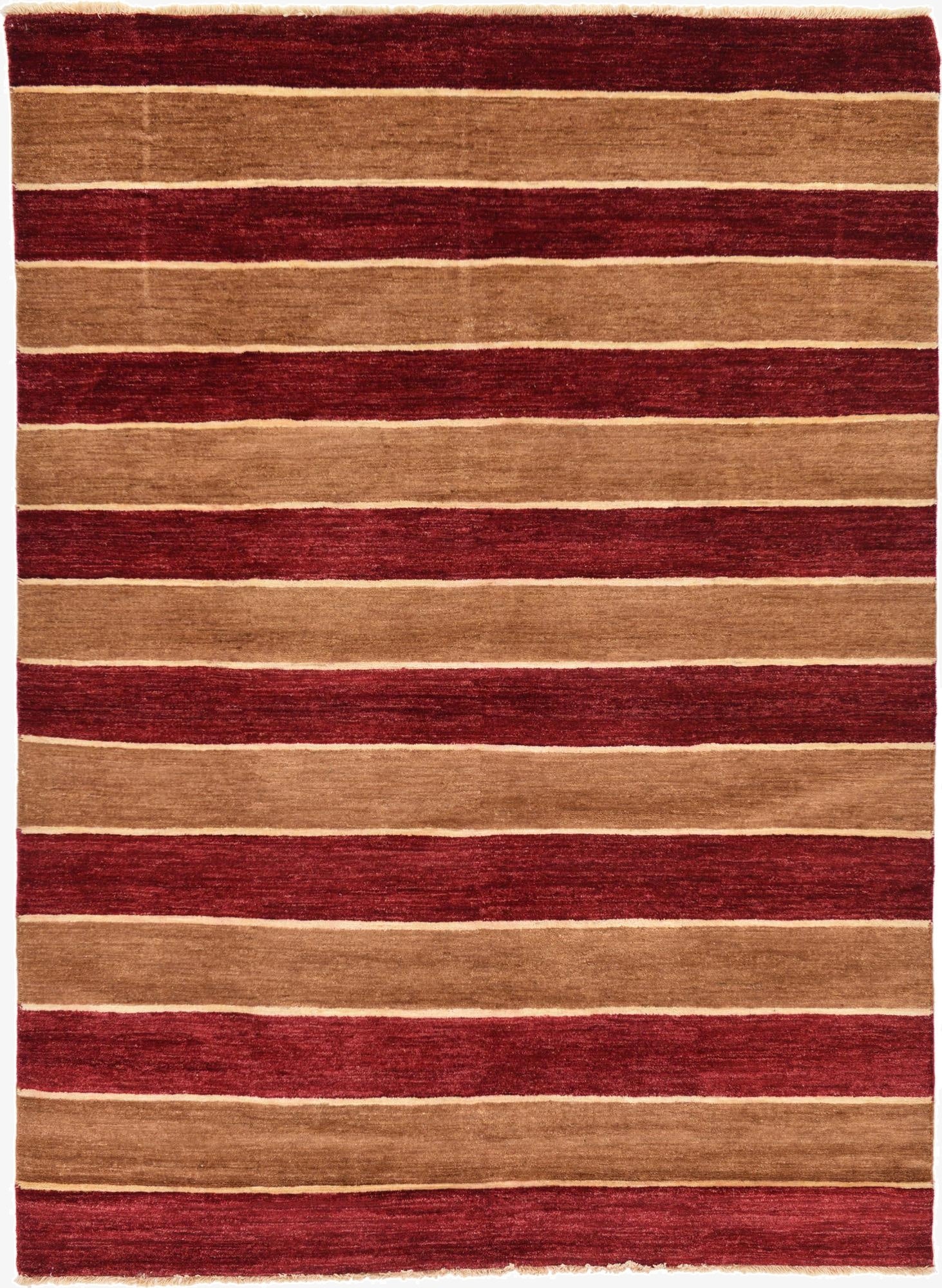  5' 8 x 7' 9  Hand Knotted Modern Ziegler Oriental Rug