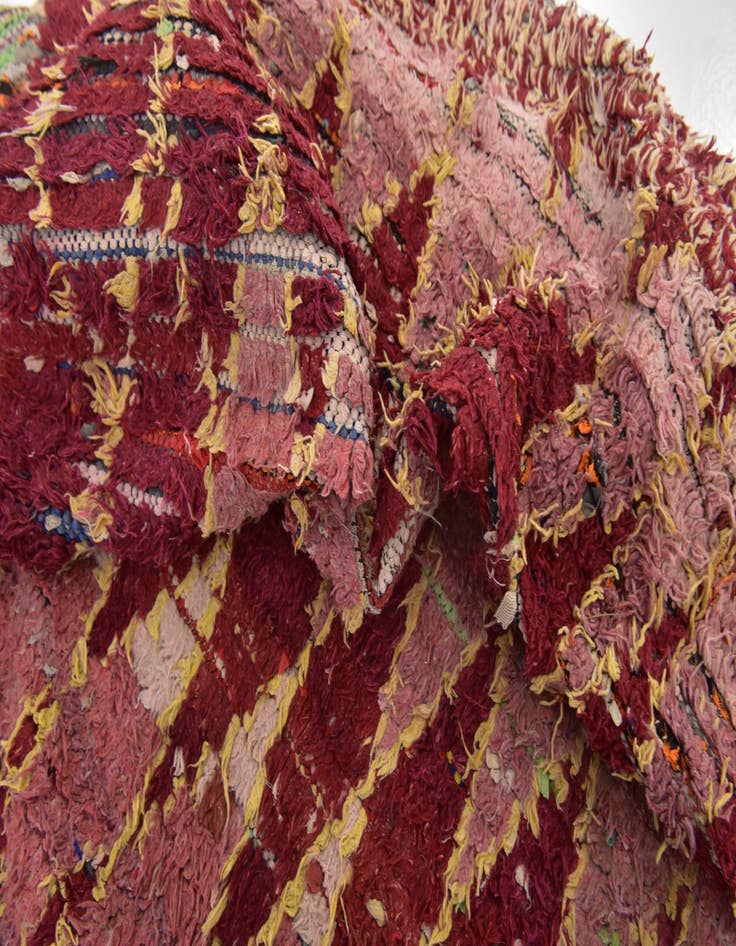 Detail image of  5' x 8' 8  Hand Knotted Moroccan Wool Rug