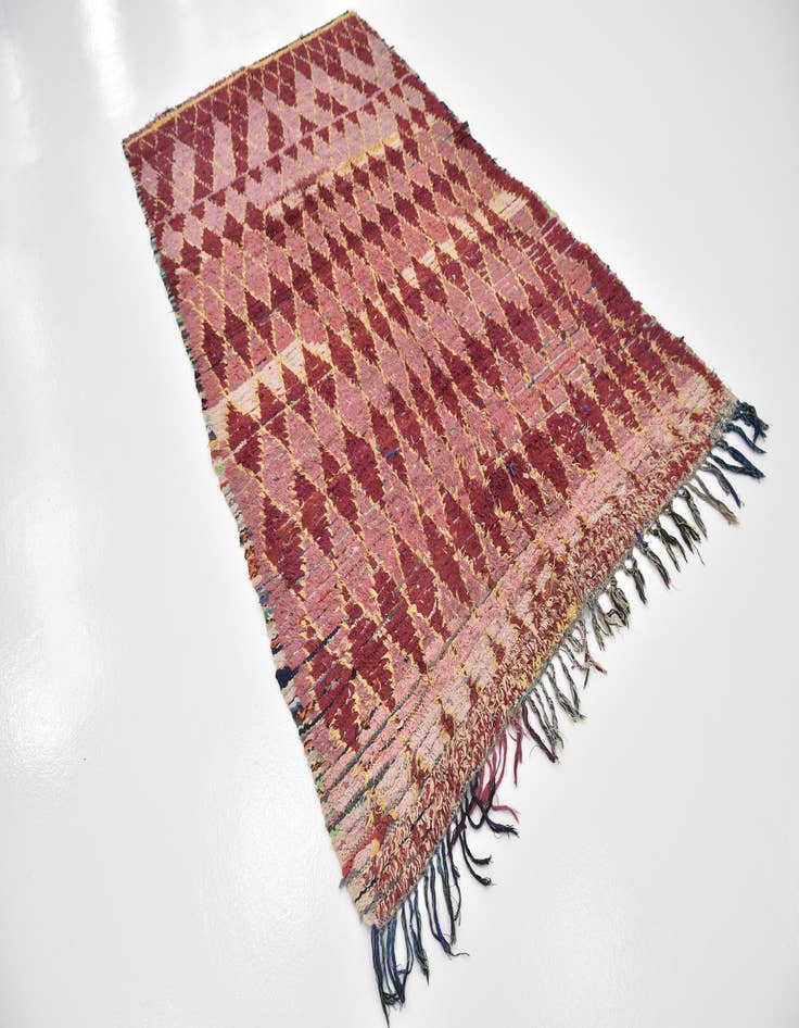 Detail image of  5' x 8' 8  Hand Knotted Moroccan Wool Rug