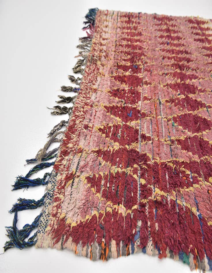 Detail image of  5' x 8' 8  Hand Knotted Moroccan Wool Rug