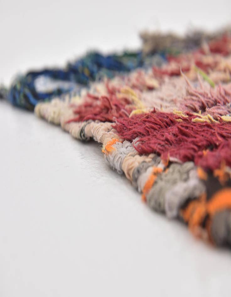 Detail image of  5' x 8' 8  Hand Knotted Moroccan Wool Rug