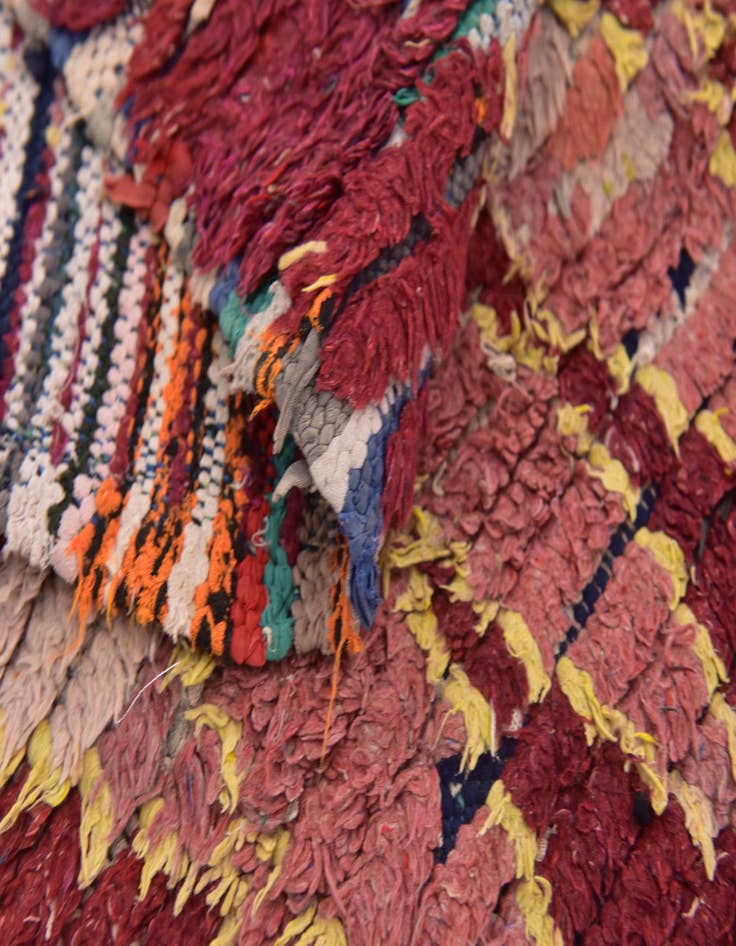 Detail image of  5' x 8' 8  Hand Knotted Moroccan Wool Rug