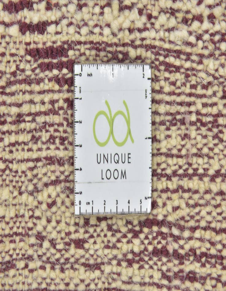 Detail image of  5' x 8'  Hand Knotted Moroccan Wool Rug