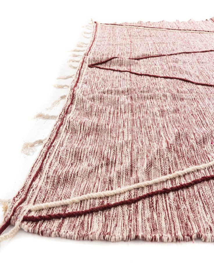 Detail image of  9' 10 x 13' 4  Hand Knotted Moroccan Wool Rug