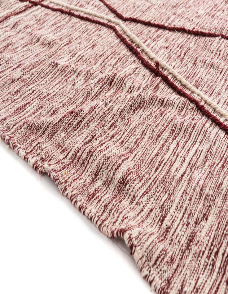 Detail image of  9' 10 x 13' 4  Hand Knotted Moroccan Wool Rug