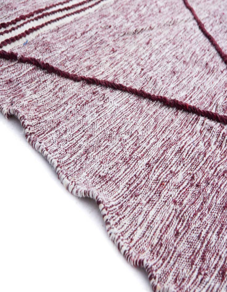 Detail image of  6' 6 x 9' 4  Hand Knotted Moroccan Wool Rug