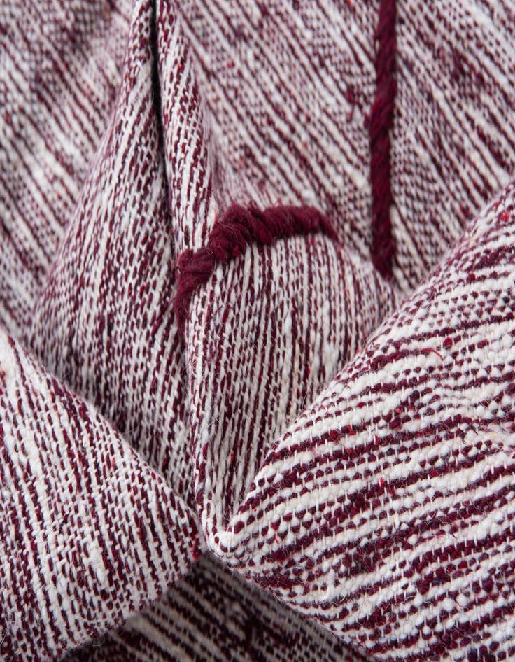 Detail image of  6' 6 x 9' 4  Hand Knotted Moroccan Wool Rug