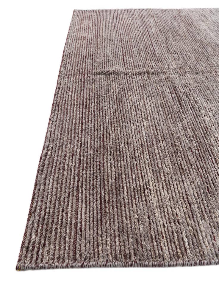 Detail image of  5' 4 x 8'  Hand Knotted Moroccan Wool Rug